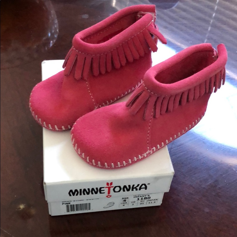 Infant Minnetonka bootie